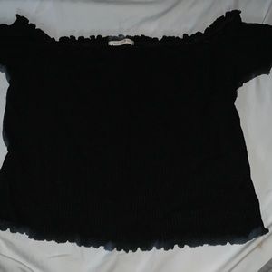 better be brand polyester crop top shirt